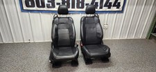 2018-2023 Ford Mustang Gt Convertible Black Leather Power Seats Front Oem