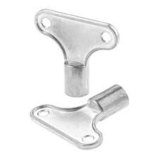 2PCS Exhaust Valve Key Zinc Alloy 35 30mm For Standard Heating Valves