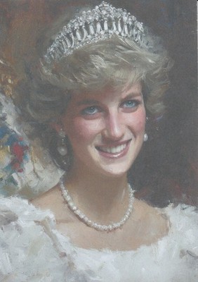 **ORIGINAL POSTCARD**PRINZESSIN DIANA-WALES-WINDSOR-ADEL-ROYAL-MONARCHIE-LONDN
