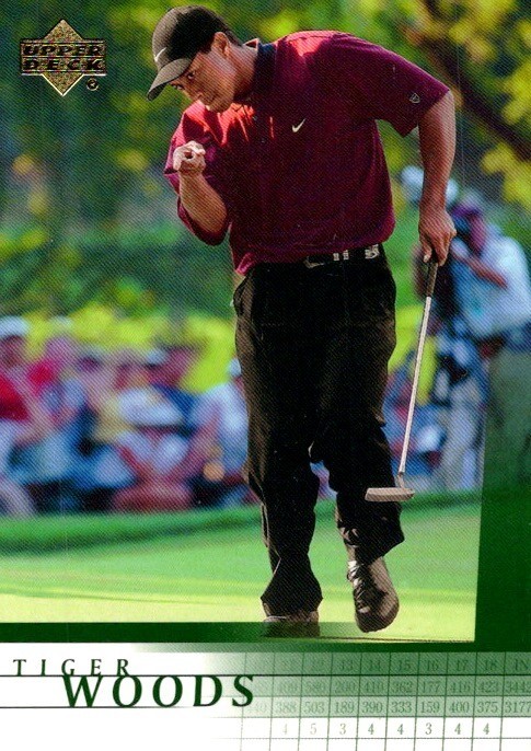 Tiger Woods 2001 Upper Deck #1 RC Rookie