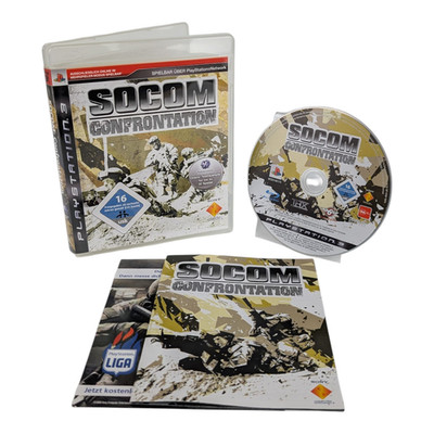 Socom - Confrontation Playstation 3 PS3 in OVP mit Anleitun