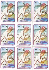 49 CARD TOM BARRETT BASEBALL CARD LOT