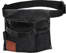 6-Pocket Single Side Tool Belt Pouch/Utility Belt/Work Apron for Carpenter and G