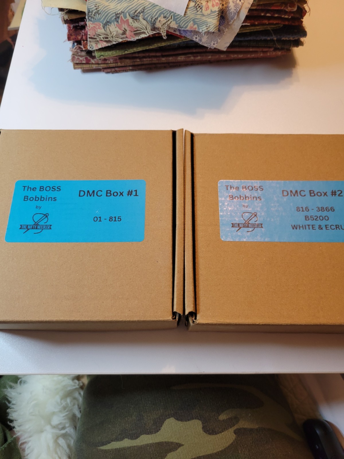 2mm Floss Bobbins With Imprinted Numbers-full standard DMC s