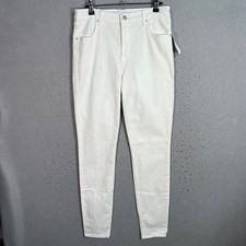 J Brand Maria High-Rise Skinny Jeans Size 29 White Denim NEW 