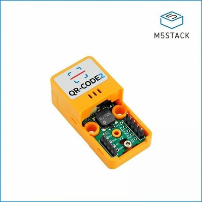 M5Stack Atomic QRCode2 Base, 1D/2D-Barcode-Scanner, UART, LED, Summer, 640×480