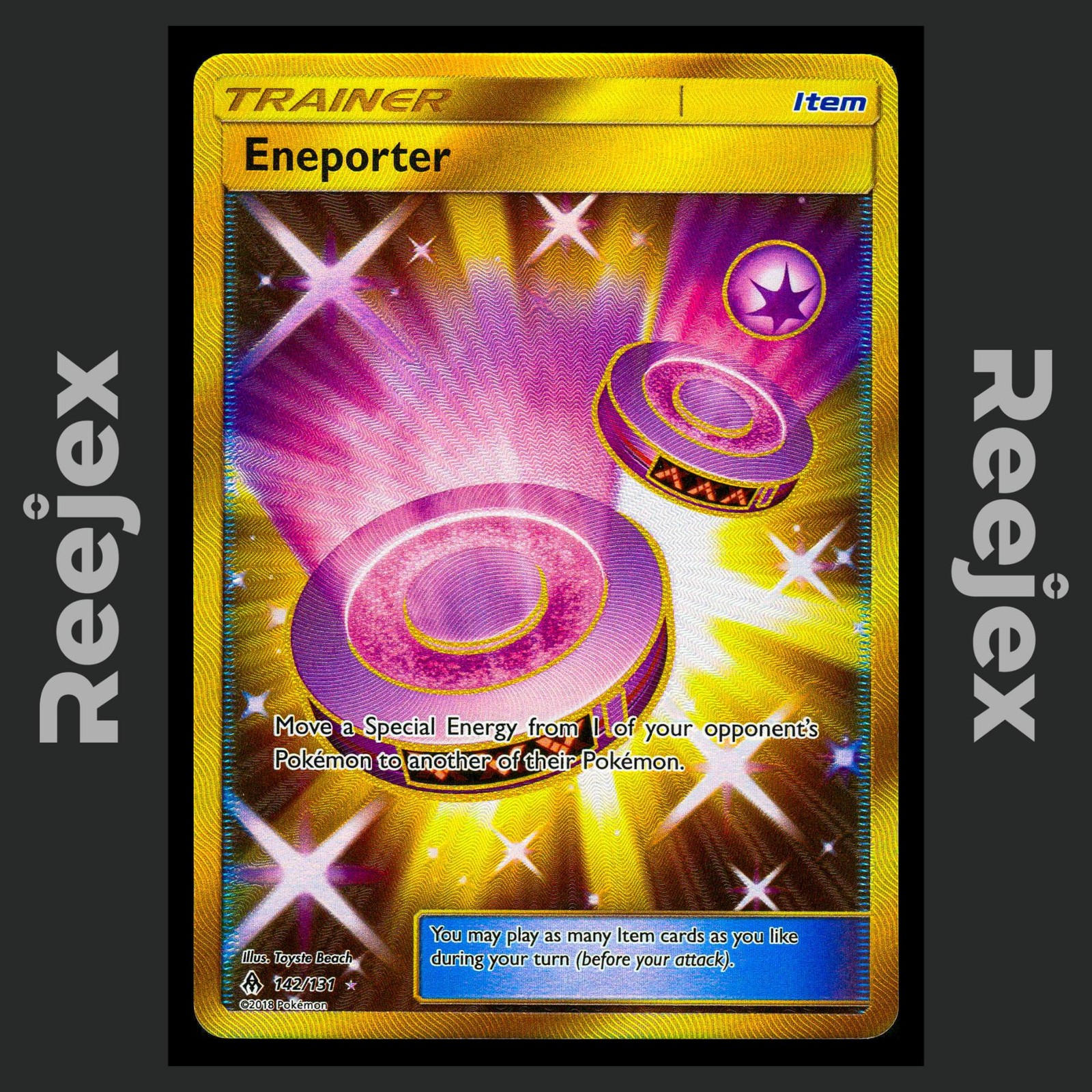 Eneporter - 142/131 - Secret Rare - Forbidden Light - Pokemon Card - NM/M