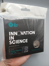 The Royal Mint Uncirculated 2019 50p Coin Innovation in Science Stephen Hawking - Available on eBay