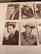 Exhibit Actors Lot Of 8 E.Arnes,J.Arness,Lorne Greene,M.Landon,Lee Majors,Conrad