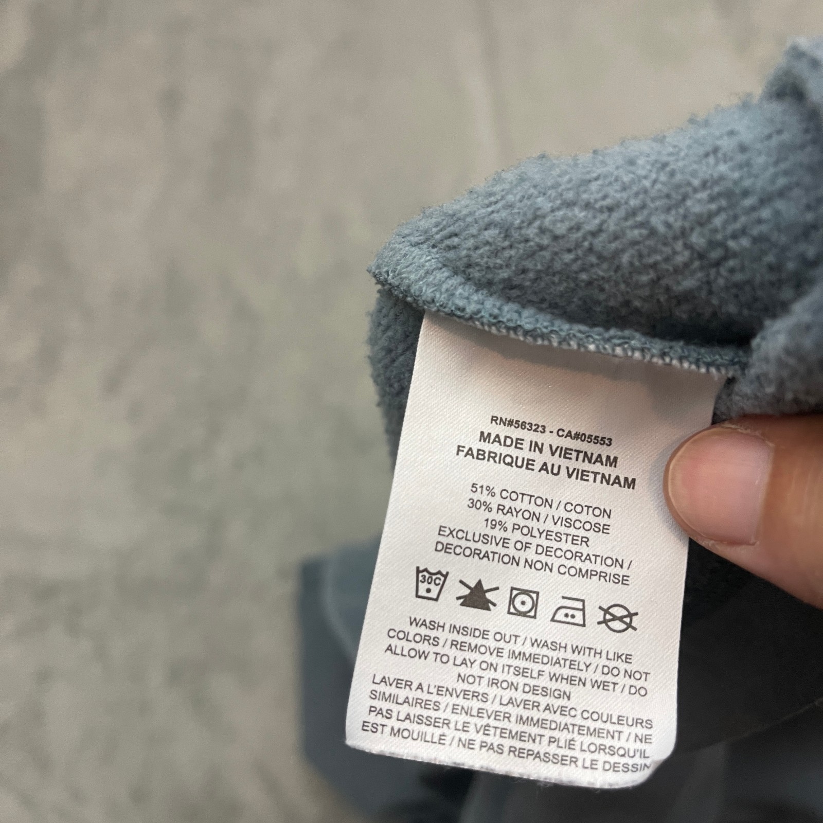 NIKE Sportswear Women's Fleece Varsity Hoodie Size Medium CU5051-031 thumbnail 7