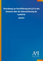 Antiphon Verlag | Verordnung Zur DurchfüHrung Des § 61A Des Gesetzes üBer Die...