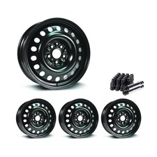 Set Of 4 17 Black Steel Wheel Rims 5x114.3 Fits Mazda Mx-5 Miata Rtxm3 5lug Set Of 4 17 Black Steel Wheel Rims 5x114.3 Fits Mazda Mx-5 Miata Rtxm3 5lug
