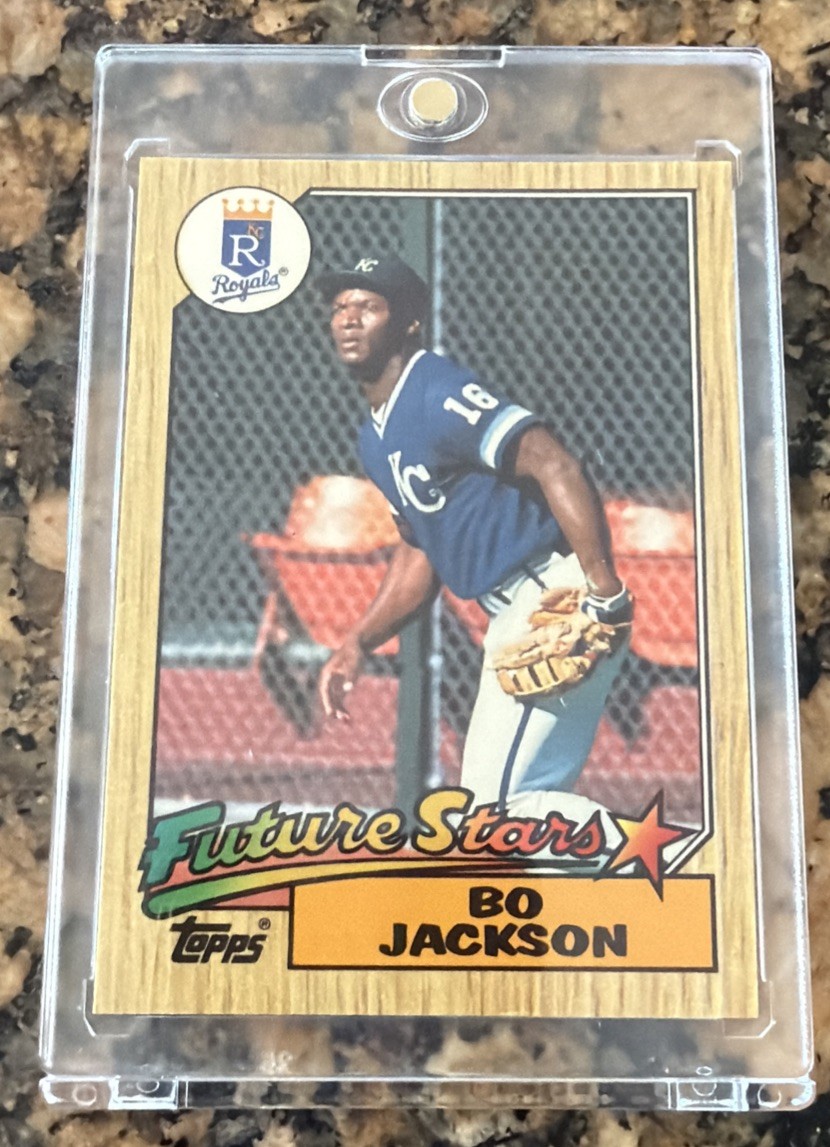 1987 Topps - Future Stars Bo Jackson #170 Tiffany (RC)