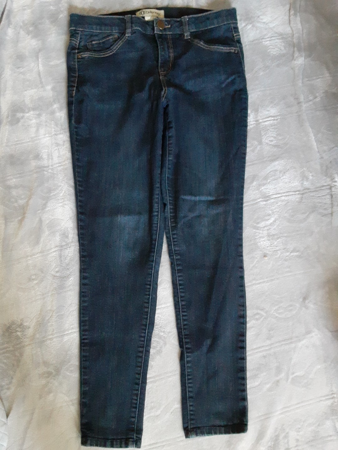 Democracy Jeans Womens Size 4 Ab Technology Dark Wash Skinny Leg Ankle Skimmer