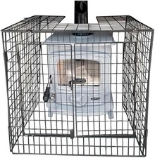 STOVE WARRIOR SW3 Stove Guard Fireguard with Front Access Doors – Pet & Child