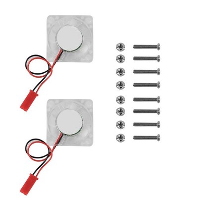 2er Pack 30mm Silent Brushless Lüfter für Raspberry Pi 5/4b/3b+/3b/2b+ 5v DC 