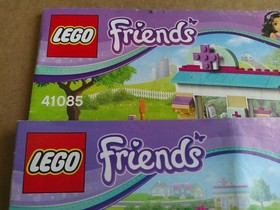 LEGO Friends # 41086 Vet Ambulance/#41085 Mia's Vet Clinic Booklets ONLY!