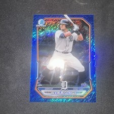 2026 Bowman Baseball Kevin McGonigle Chrome Blue Shimmer /150 #BCP-145 Tigers