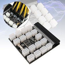 17 Port 6Pin Mining Breakout Board Adapter 12V Server Power Supply For HP JQ