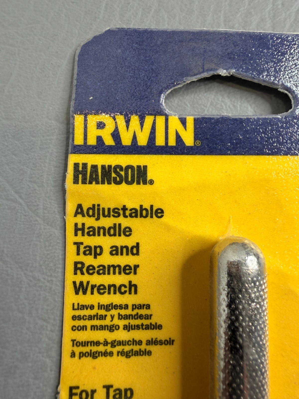Irwin Hanson Adjustable Tap Wrench 12088 SAE 12.5 in. for tap sizes #0-1/2"