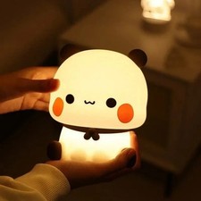 Cute Panda LED Night Light – Cartoon Animal Lamp for Kids Bedroom & Nursery