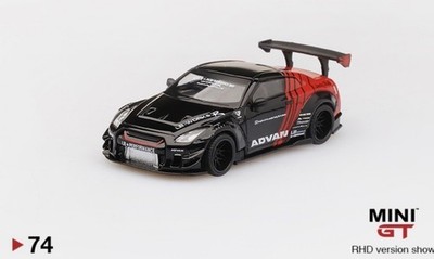 ⭐️MINI GT LB★Works NISSAN GT-R R35 Advan Mini GT 1/64 #74 LB WORKS Nissan GT-R (R35) ADVAN Japan Exclusive