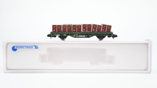 Hobbytrain N 010124 Post Behältertragwagen DB | Zustand: Gebraucht