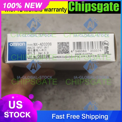 OMRON PLC NX-AD3208 WITH ONE YEAR WARRANTY 1PCS NEW IN BOX Fast Ship