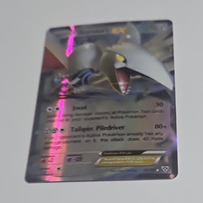 Skarmory ex Holo EX Rare Pokémon TCG Card English Metal Type 30, 80+