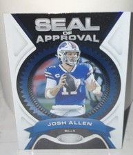 Josh Allen 2021 Panini Certified Seal Of Approval SA-1 Buffalo Bills NFL Card