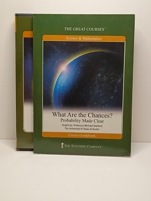 The Great Courses: What Are the Chances? Probability Made Clear  2 DVDs + GB