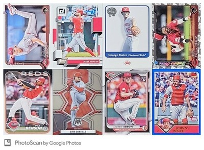 Cincinnati Reds Baseball Card Singles | Pick Your Cards | Free Ship 4+