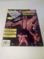 WCW Magazine August 1992 Big Van Vader Paul E. Dangerously Paul Heyman WWF PWI