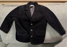 Veste habillée garçon velours noir "parfaitement habillée" taille 18 mois