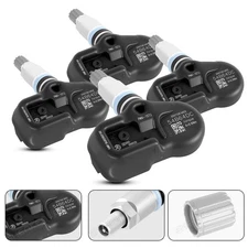 4PCS TPMS Genuine Tire Pressure Sensor 42607-33011 OEM PMV-107J For Toyota Lexus