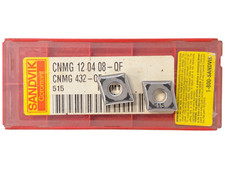  2 Pcs Sandvik CNMG 432-QF Grade: 515 Ceramic Inserts