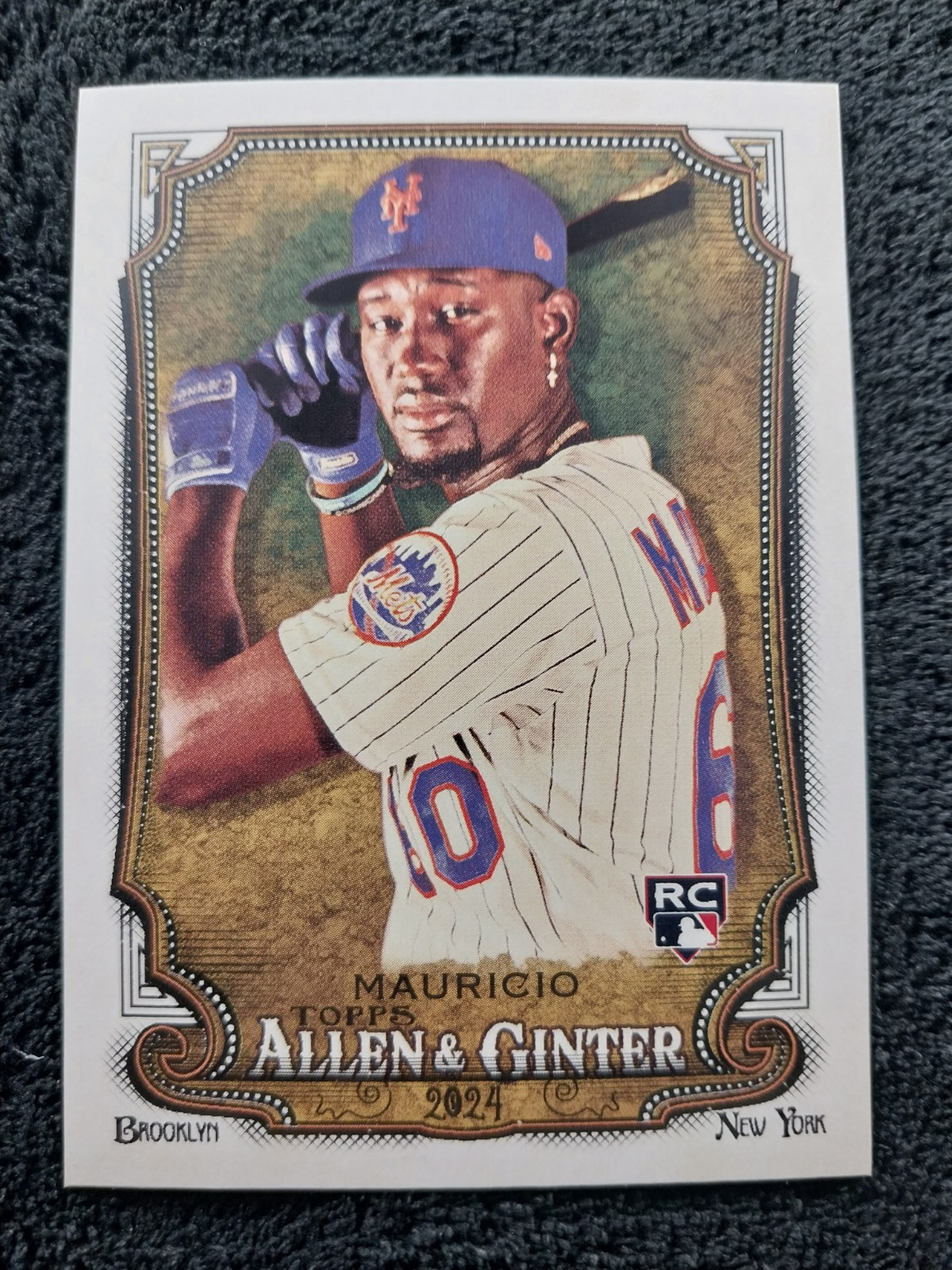 2024 Topps Allen & Ginter #67 Ronny Mauricio Stock Pic