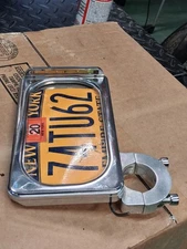 Side Mount License Plate Holder LED  TEXAS CHOPPER?
