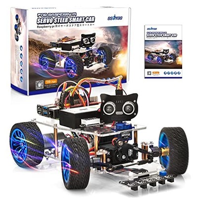 OSOYOO Raspberry Pi Robot Car Kit Servo Camera Python Programming STEM 4B/3B TI