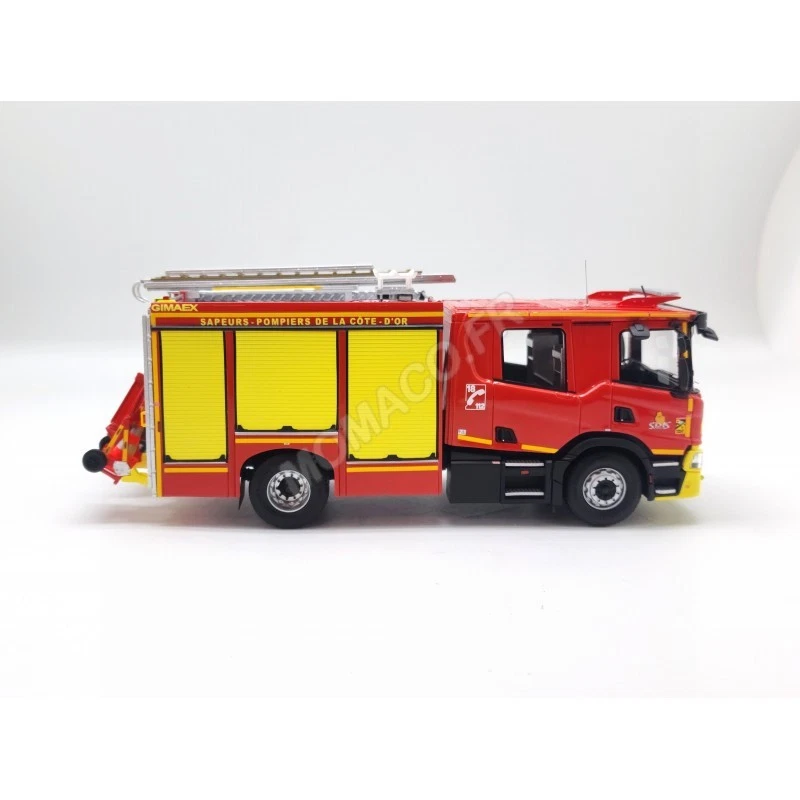 ALERTE0161 SCANIA P280 GIMAEX FPTSR SDIS 21 1/43 LIMITEE 250 PCS - Photo 3/4