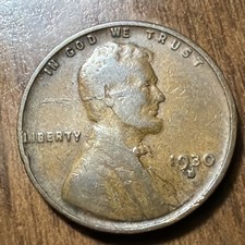 Beautiful 1930-D Lincoln Wheat Actual Coin Enhance Your Coin Collection