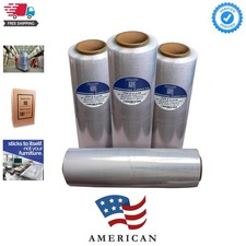 18" Stretch Film/Wrap 1500 feet 7 Layers 80 Gauge Industrial Strength up to 8...