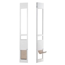 Dog Door for Sliding Glass Door 75 7/8"-80 11/16" Adjustable Height M