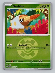 Pokémon TCG Grubbin (Quick Ball) 017/217 Ascended Heroes Reverse Holo Common