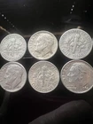 10 - Silver Dimes - 1946-64