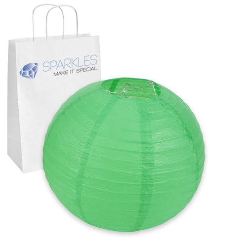 5 pcs 14" inch Chinese Paper Lantern - Green - Wedding Party Event Decoratio wt
