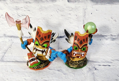 Skylanders Swap Force Trap Team Figures 2x Lot DOUBLE TROUBLE