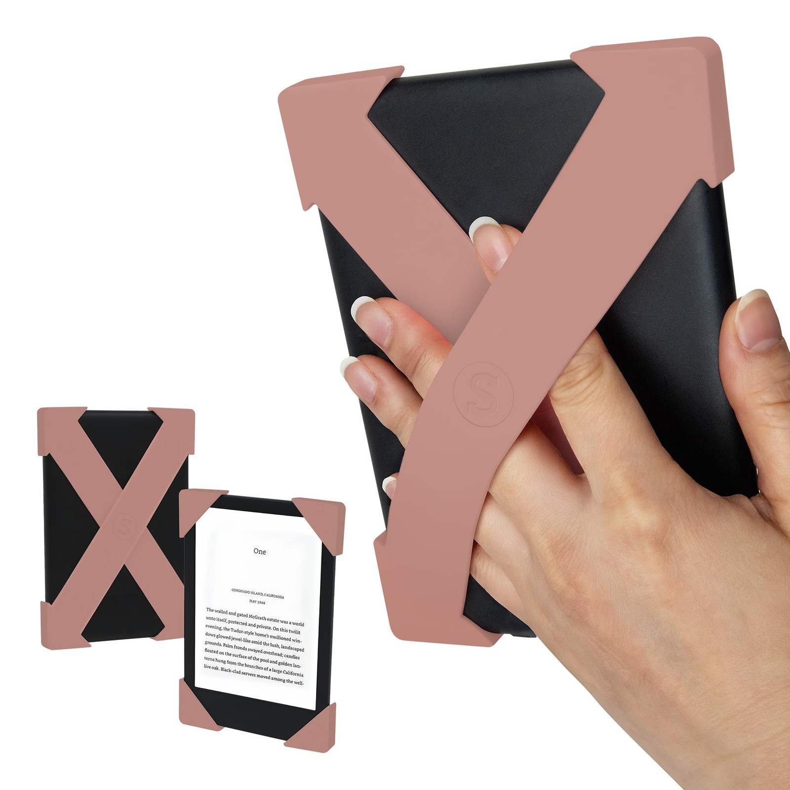 Sangle main liseuse Kindle Paperwhite Kobo 6 pouces élastique textile