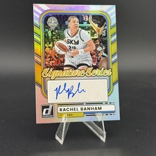2026 Donruss WNBA #17 Rachel Banham Signature Series Chicago Sky