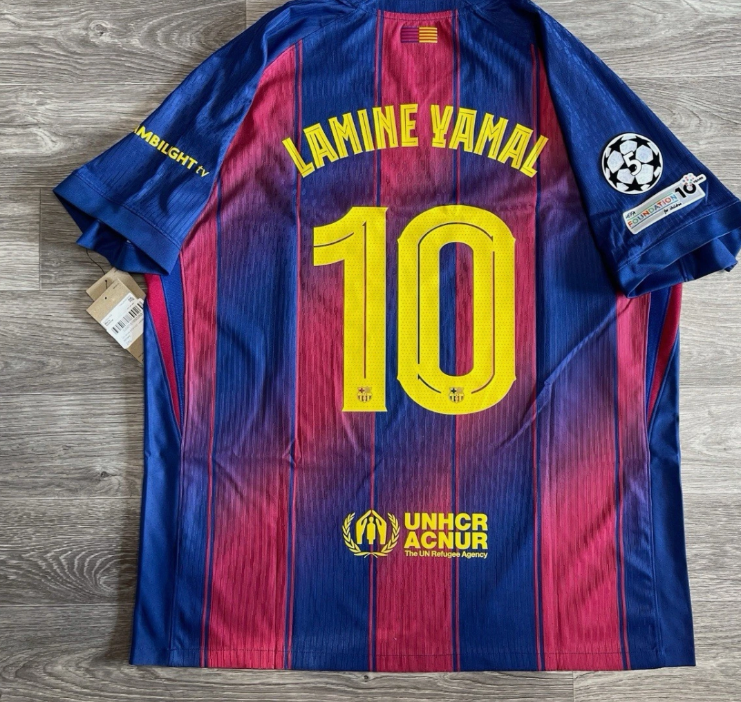 lamine yamal barcelona jersey | eBay